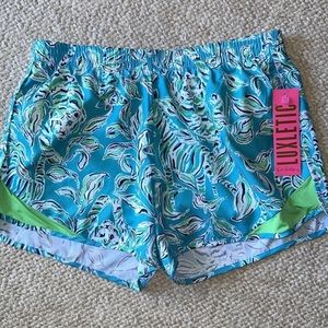 NWT Lilly Pulitzer Luxletic shorts